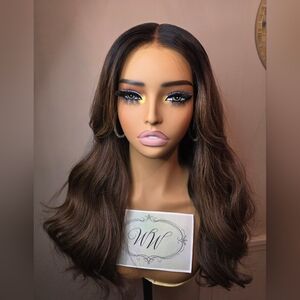 PREMIUM Espresso To Warm Brown Body Wave Wig